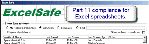 ExcelSave by Ofni Systems